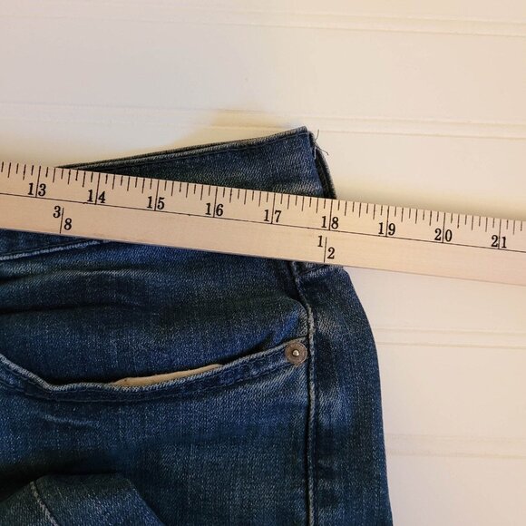 Levis 514 Jeans Mens Tag Size 36x32 Blue Denim Straight Leg Regular Fit - Picture 6 of 16